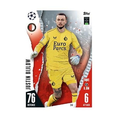 Justin Bijlow Feyenoord 245