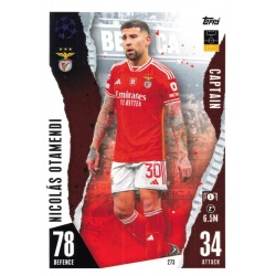 Nicolás Otamendi Captain SL Benfica 273