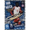 Oferta Trading Card Alphonso Davies Bayern München Man of the Match Signature Style Topps Match Attax 2023/24