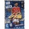 Comprar Trading Card Gonçalo Ramos SL Benfica Man of the Match Signature Style Match Attax UCC 2023/24