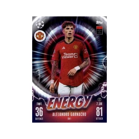 Alejandro Garnacho Energy Manchester United EN1