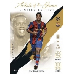 Ronaldinho Artists of the Game Limited Edition Barcelona AG1