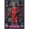 Oferta Trading Card Virgil van Dijk Liverpool Eliminator Match Attax 23/24 Topps