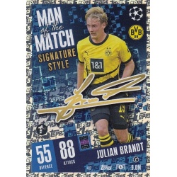 Julian Brandt Man of the Match Signature Style 1st Edition 417