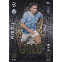 Jack Grealish Gold Dust Exclusive Edition 1st Edition GD 1