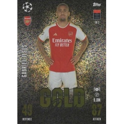 Gabriel Jesus Gold Dust Exclusive Edition 1st Edition GD 2