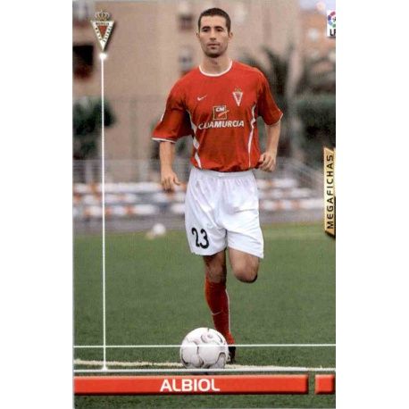 Albiol Murcia 211 Megafichas 2003-04