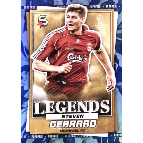 Steven Gerrard Legend Uncommon Liverpool 191