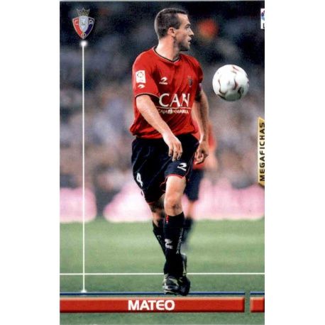 Mateo Osasuna 220 Megafichas 2003-04
