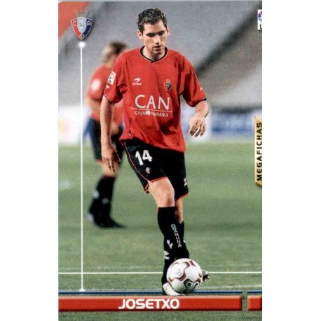 Josetxo Osasuna 222 Megafichas 2003-04