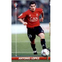 Antonio Lopez Osasuna 223 Megafichas 2003-04