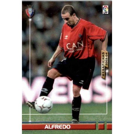 Alfredo Osasuna 225 Megafichas 2003-04