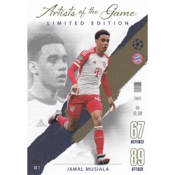 Jamal Musiala Artists of the Game Limited Edition Bayern München AG2