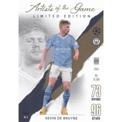 Kevin De Bruyne Artists of the Game Limited Edition Manchester City AG6