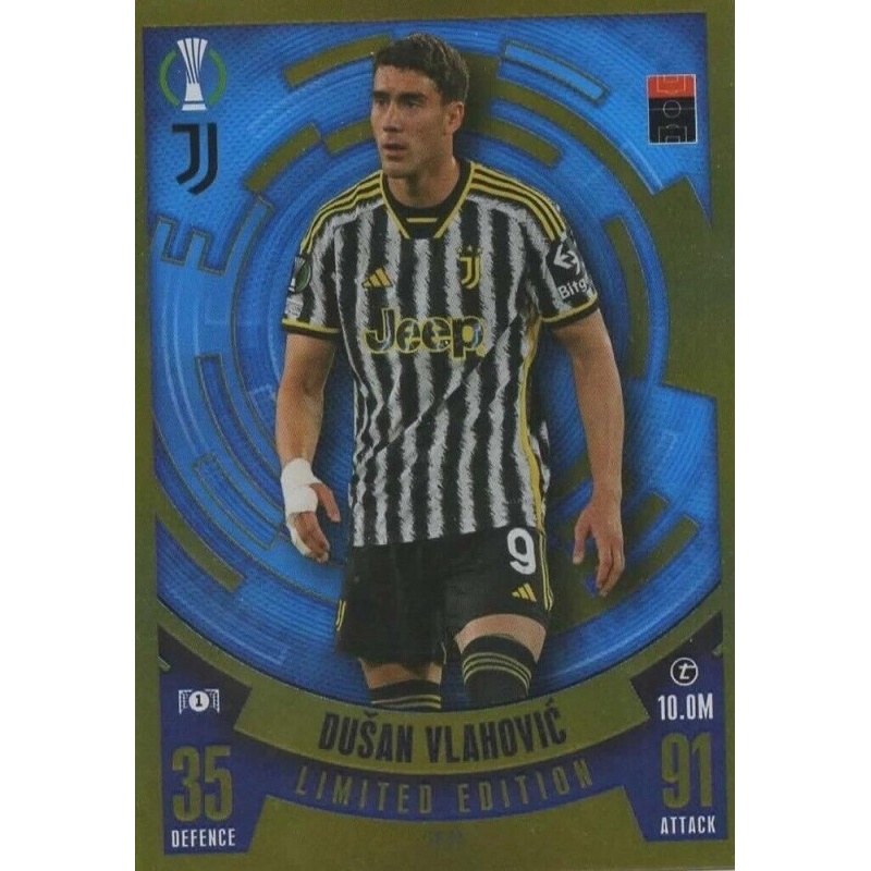 Offer Soccer Cards Dušan Vlahović Juventus Limited Edition