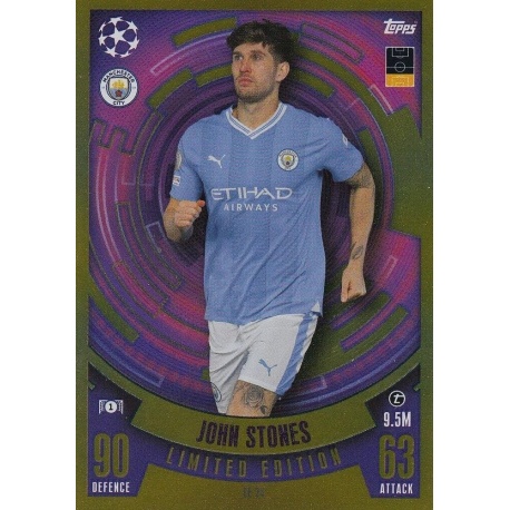 John Stones Limited Edition Manchester City LE24