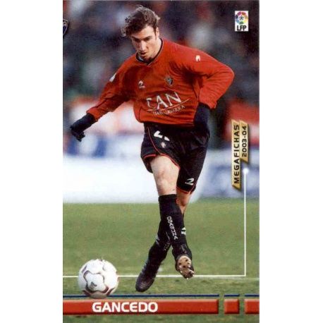 Gancedo Osasuna 230 Megafichas 2003-04