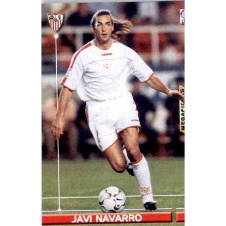 Javi Navarro Sevilla 257 Megafichas 2003-04