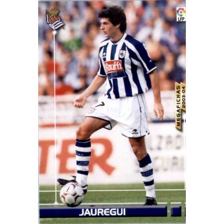 Jauregui Real Sociedad 275 Megafichas 2003-04