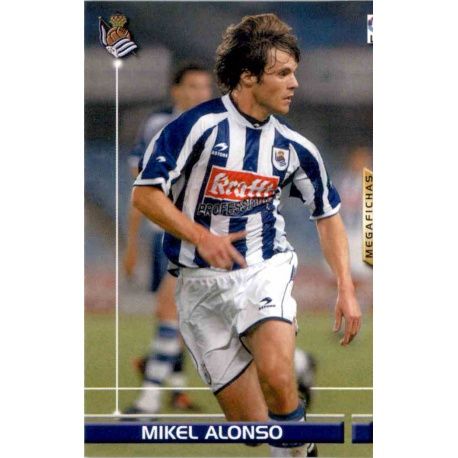 Mikel Alonso Real Sociedad 281 Megacracks 2003-04