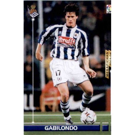 Gabilondo Real Sociedad 283 Megafichas 2003-04
