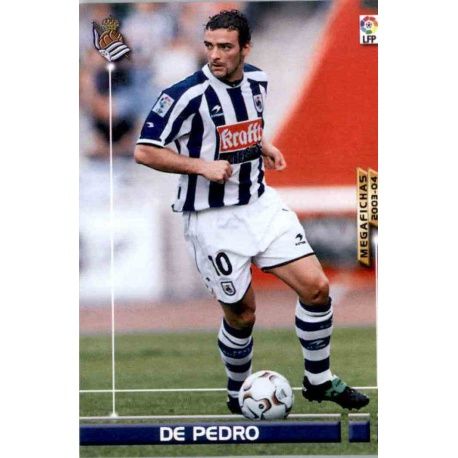 De Pedro Real Sociedad 284 Megafichas 2003-04