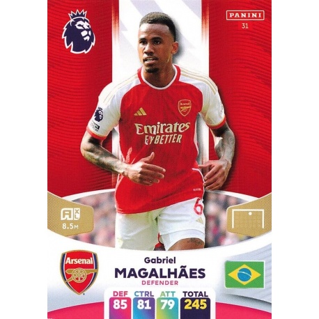 Gabriel Magalhães Arsenal 31