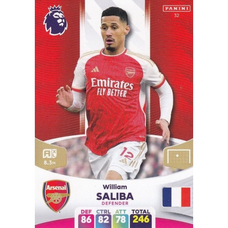 William Saliba Arsenal 32