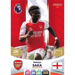 Bukayo Saka Arsenal 36