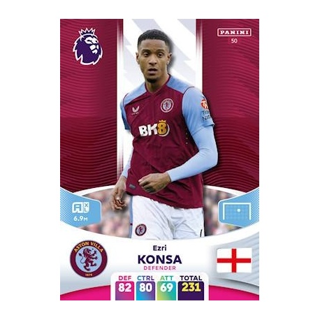 Ezri Konsa Aston Villa 50