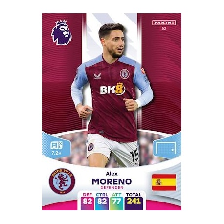 Álex Moreno Aston Villa 52