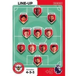 Line-Up Brentford 81