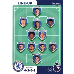 Line-Up Chelsea 135
