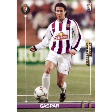 Gaspar Valladolid 312 Megafichas 2003-04