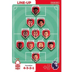 Line-Up Nottingham Forest 297