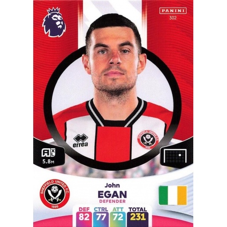 John Egan Sheffield United 302