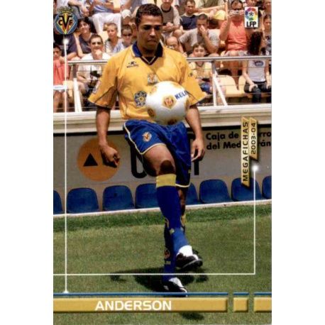 Anderson Villareal 342 Megafichas 2003-04