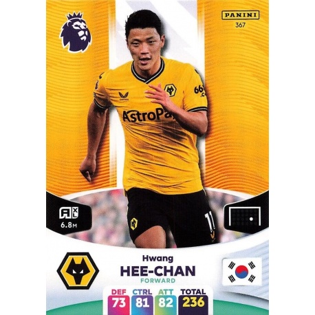 Hwang Hee-chan Adrenalyn XL Premier League 2023-24