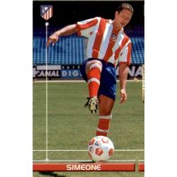 Simeone Nuevo Fichaje Atlético Madrid 443 Megafichas 2003-04