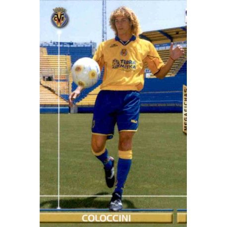 Coloccini Nuevo Fichaje Villarreal 448 Megafichas 2003-04
