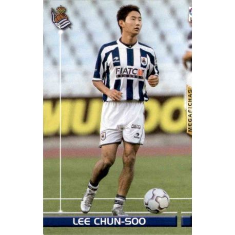 Lee Chun-Soo Nuevo Fichaje Real Sociedad 453 Megafichas 2003-04