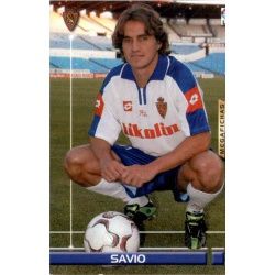 Savio Nuevo Fichaje Zaragoza 456 Megafichas 2003-04