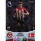 Mathias Jensen Limited Edition Gold Foil Signature Brentford