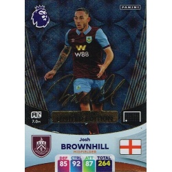 Josh Brownhill Limited Edition Gold Foil Signature Burnley