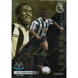 Les Ferdinand Limited Edition Legends Gold Foil Signature Newcastle United