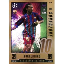 Offer Soccer Cards Ronaldinho Barcelona Squadzone Exclusive