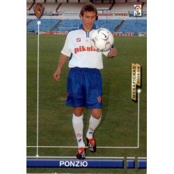 Ponzio Nuevo Fichaje Zaragoza 460 Megafichas 2003-04