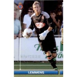 Lemmens Nuevo Fichaje Espanyol 464 Megafichas 2003-04
