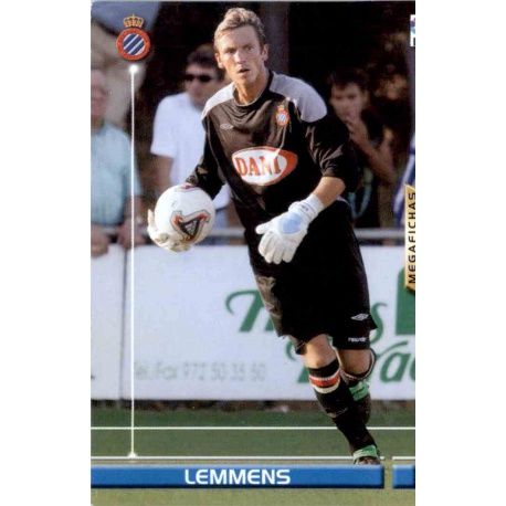 Lemmens Nuevo Fichaje Espanyol 464 Megacracks 2003-04
