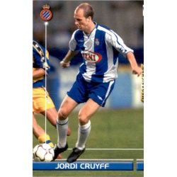 Jordi Cruyff Nuevo Fichaje Espanyol 467 Megafichas 2003-04